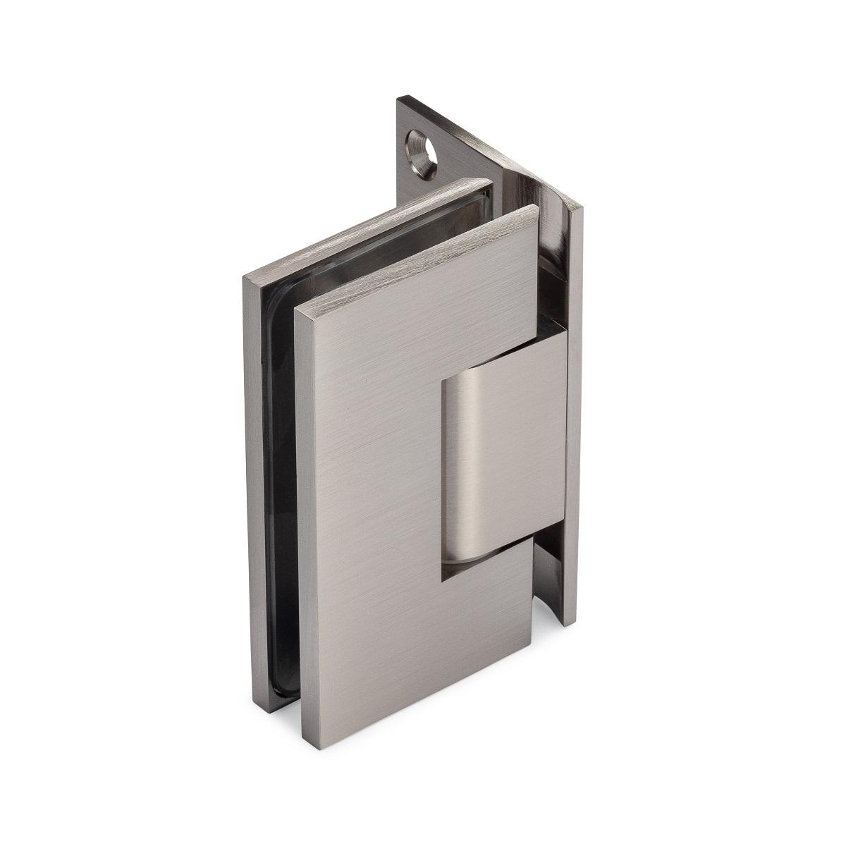 Taiga Heavy Duty Adjustable 90° Wall-Glass Hinge with Offset 